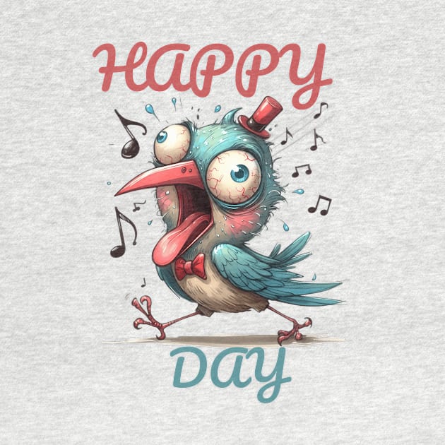 Funny Happy Bird Day by Relax and Carry On